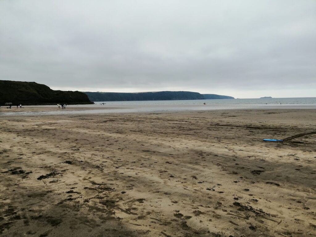 Broadhaven Beach in Pembrokeshire