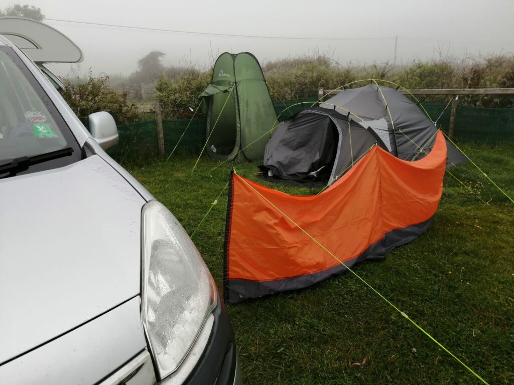 Druidstone Campsite in Wales