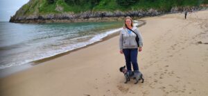 Abbie and Me - Barafundle Beach Wales, UK.