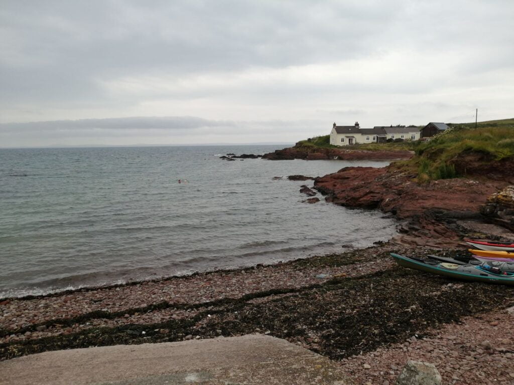 St Brides Bay in Wales