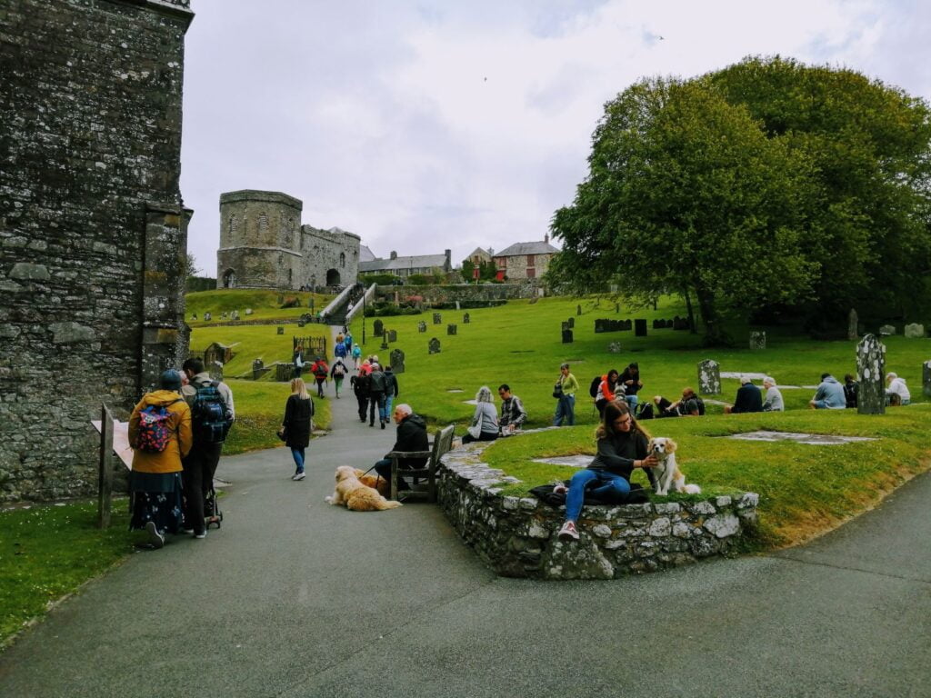 Dog-firendly St David's Cathedral Grounds