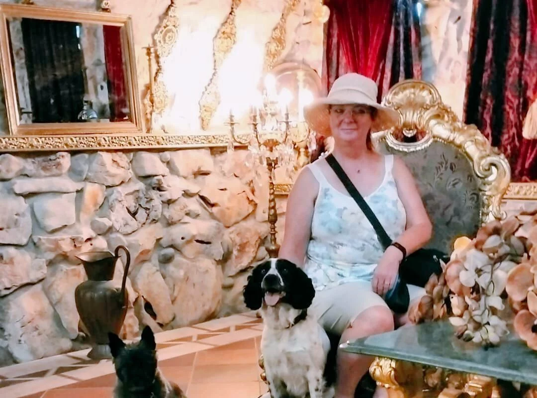 Me and my dogs - Castle of Ravadinovo Bulgaria