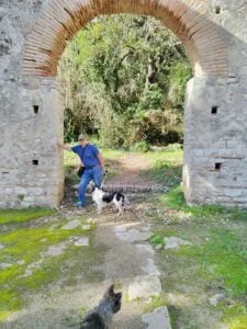 Dog-friendly Butrint, Albania