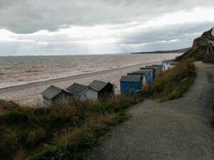 Dog-friendly beach at Budliegh Salterton Devon