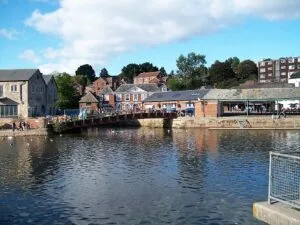 Dog-friendly Exeter Quay