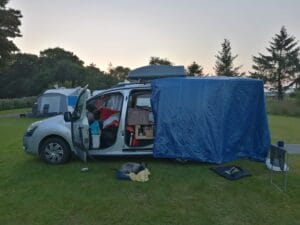 Camping In Scotland.