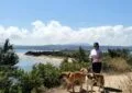 Hiking with my dog in Greece